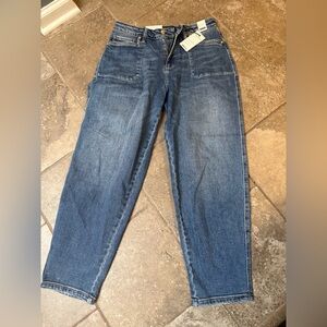 Judy Blue Women's Barrel Blue Jeans